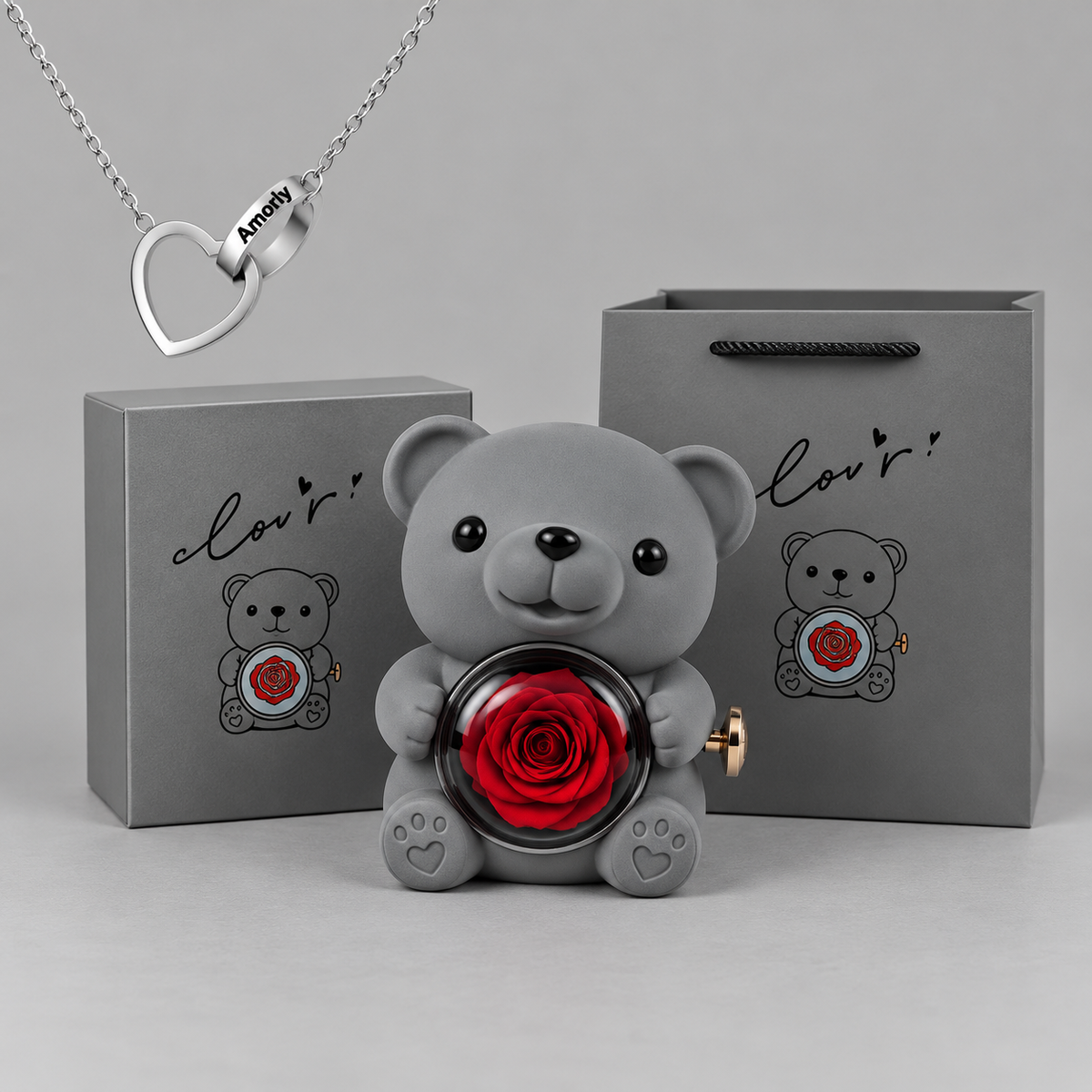 Boîte à Bijoux Ourson ❤️
